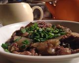 牛肉のなす玉煮っかえし作り方10写真