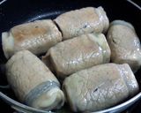 豚肉ベーコン海苔チーズで高野豆腐巻き焼き作り方4写真