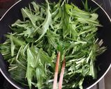 超かんたん！水菜の卵とじ作り方3写真