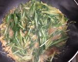 超かんたん！水菜の卵とじ作り方4写真