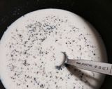 きな粉と黒蜜の黒ゴマ豆乳プリン作り方1写真