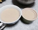 きな粉と黒蜜の黒ゴマ豆乳プリン作り方3写真