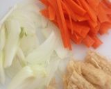 栄養たっぷり☆豚ばら肉うどん作り方1写真