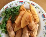 ぉ肉で竹の子まき巻き♪♪♪作り方4写真