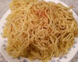 卵と小松菜の焼きそば！作り方1写真