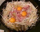 卵と小松菜の焼きそば！作り方2写真