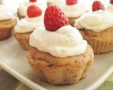 きな粉プルーン✿クリームカップケーキ作り方9写真