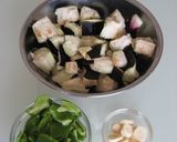 ナスとピーマンの味噌炒め作り方1写真