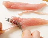 簡単！鶏ササミの筋取り&冷凍保存方法作り方1写真