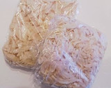 簡単！鶏ササミの筋取り&冷凍保存方法作り方4写真