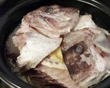 筍と鯛のアラで土鍋炊き込みご飯作り方4写真