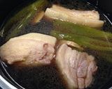 圧力鍋で脂が美味しい豚バラ角煮作り方6写真