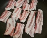 お肉がカリカリ！サクサク！の焼そば作り方1写真