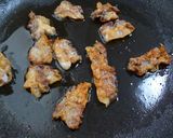 お肉がカリカリ！サクサク！の焼そば作り方2写真