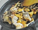 鱈と新じゃがベーコンの香ばし醤油炒め作り方7写真