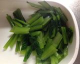 小松菜とシーチキンのパスタ作り方2写真