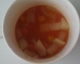 コンソメスープ→トマトスープに作り方3写真