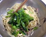 小松菜とシーチキンのパスタ作り方4写真