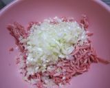 ダブルミートの☆素敵☆ハンバーグ作り方1写真