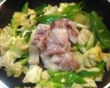 いかとキャベツのピリ辛炒め作り方4写真