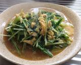 超かんたん！水菜の卵とじ作り方5写真