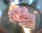 簡単おかず♬分葱と鶏胸肉でマーボー竹の子作り方2写真