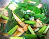 簡単おかず♬分葱と鶏胸肉でマーボー竹の子作り方3写真