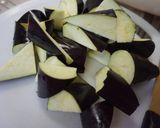 茄子と生わかめのうま煮作り方1写真
