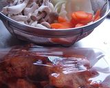 市販から揚げの甘酢あんかけ作り方1写真