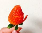 イチゴの飾り切り 薔薇作り方2写真