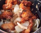 市販から揚げの甘酢あんかけ作り方5写真