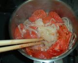 中華トマト玉子スープ作り方3写真