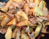 タケノコと豚バラ肉の炒め物作り方4写真