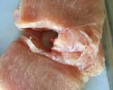 蒸し鶏とアスパラの梅肉和え作り方2写真