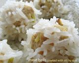 餅米の蒸し団子作り方4写真