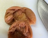蒸し鶏とアスパラの梅肉和え作り方10写真