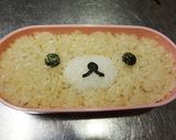 詰めるだけ！リラックマ弁当。作り方9写真