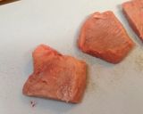 お魚のイスラエルサラダソース添え♡作り方9写真