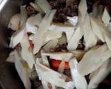 ご飯がススむ＊牛こま肉の甘辛煮＊作り方3写真
