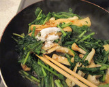 大根葉と油揚げの炒め物作り方6写真