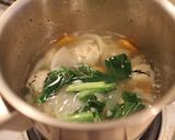 生姜風味の鶏団子スープ作り方3写真
