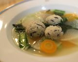 生姜風味の鶏団子スープ作り方5写真