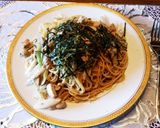 白葱とチキンのゆずポンパスタ作り方7写真