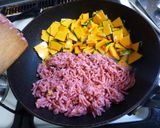 かぼちゃをカレー粉で炒めてみましたの。作り方5写真