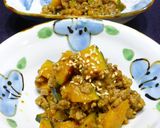 かぼちゃをカレー粉で炒めてみましたの。作り方8写真