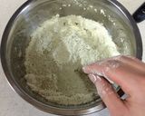 抹茶ホワイトチョコスコーン作り方1写真