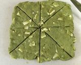 抹茶ホワイトチョコスコーン作り方7写真