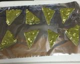 抹茶ホワイトチョコスコーン作り方8写真
