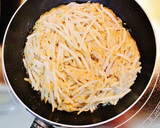 簡単✿もやしとツナのカレー風味お焼き✿作り方4写真