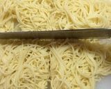 ☆簡単節約☆残り物のパスタでサラダ☆作り方1写真